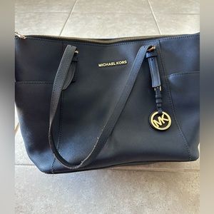 MK Handbag Navy Blue